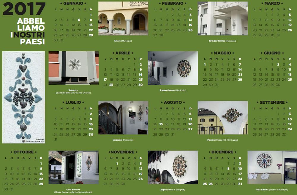 abbelliamo i nostri paesi - foto calendario